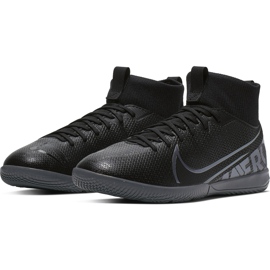 Nike Mercurial Superfly 7 Academy Ic Junior AT8135 001 scarpe da calcio nero nero 1