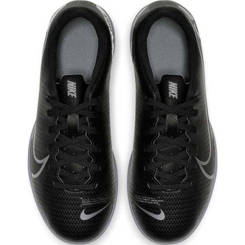 Nike Mercurial Vapor 13 Club Tf Junior AT8177 001 scarpe da calcio nero nero 1