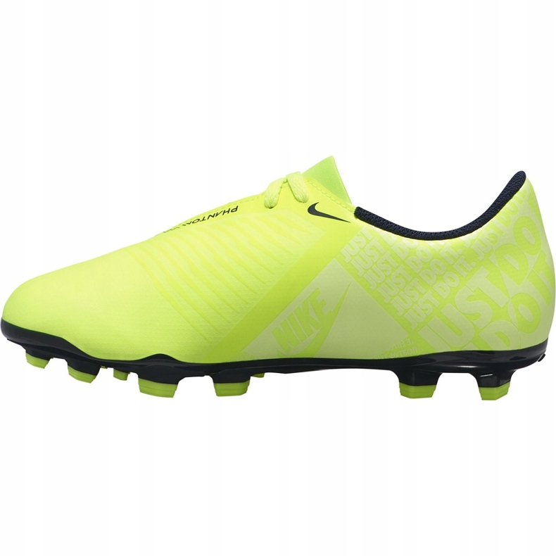 Nike Phantom Venom Club Fg Junior AO0396 717 scarpe da calcio giallo giallo 1