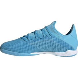 Scarpe da calcio adidas X 19.3 In blu F35371 1