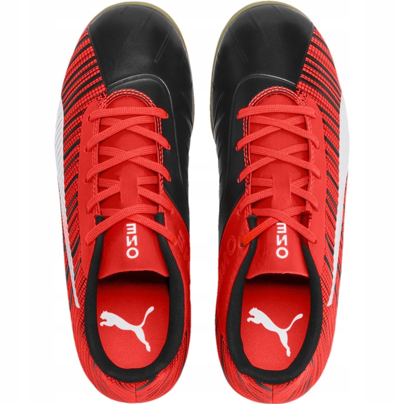 Scarpe da calcio Puma One 5.4 It Junior 105664 03 multicolore rosso 1