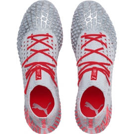 Scarpe da calcio Puma Future 4.1 Netfit Fg Ag 105579 01 multicolore grigio 1