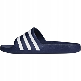 Ciabatte Adidas Adilette Aqua blu navy F35542 bianco 2