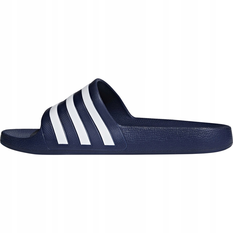 Ciabatte Adidas Adilette Aqua blu navy F35542 bianca 2