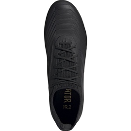 Scarpe da calcio adidas Predator 19.2 Fg nere F35603 nero nero 1