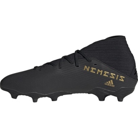Scarpe da calcio adidas Nemeziz 19.3 Fg nere F34390 nero nero 1