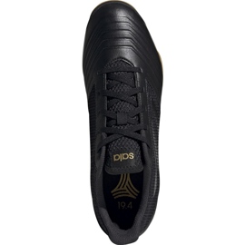 Scarpe da calcio adidas Predator 19.4 In Sala nero F35633 1