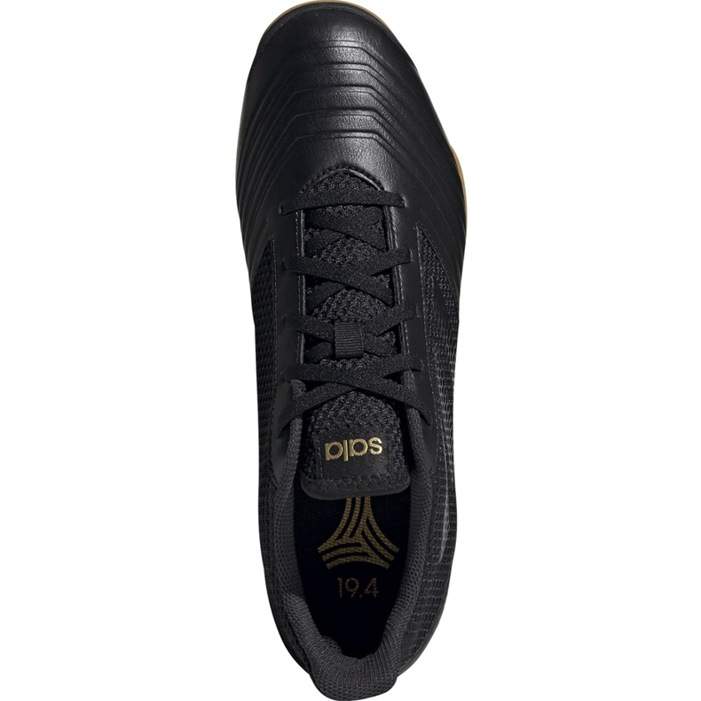 Scarpe da calcio adidas Predator 19.4 In Sala nero F35633 1