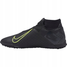 Nike Phantom Vsn Academy Df Tf AO3269 007 scarpe da calcio nero nero 1