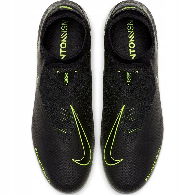 Nike Phantom Vsn Pro Df Fg AO3266 007 scarpe da calcio nero nero 1