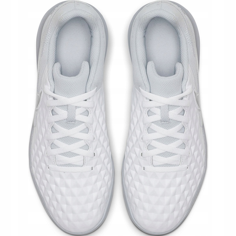 Nike Tiempo Legend 8 Club Ic Junior AT5882 100 scarpe da calcio bianca bianca 1