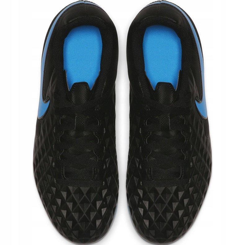 Nike Tiempo Legend 8 Club FG / MG Junior AT5881 004 scarpe da calcio nero nero 1