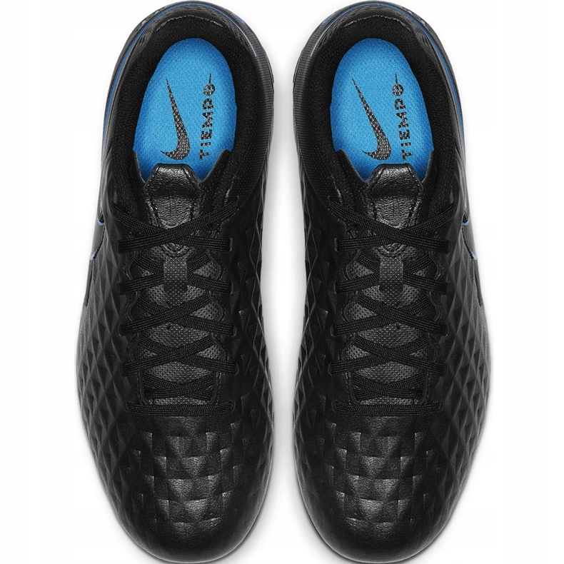 Nike Tiempo Legend 8 Academy FG / MG Junior AT5732 004 scarpe da calcio nero nero 1