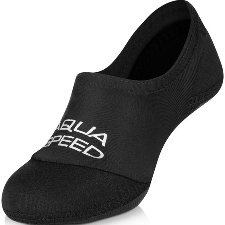Calze da nuoto Aqua-speed Neo, nere col.07 nero 1