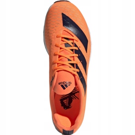 Scarpe running da donna adidas Adizero Xc Sprint W arancione F35763 arancia 1