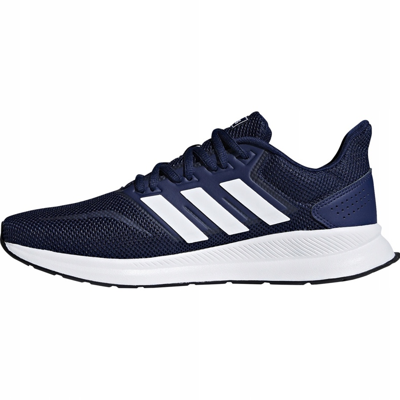 Scarpe da uomo Adidas Runfalcon F36201 blu navy 1