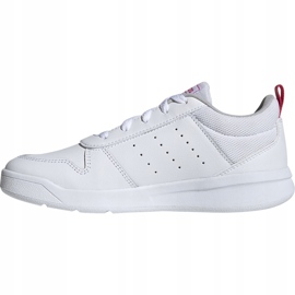 Scarpe da bambino Adidas Tensaur K bianco-rosa EF1088 1