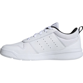 Adidas Tensaur K scarpe da bambino bianche e nere EF1085 bianca 1