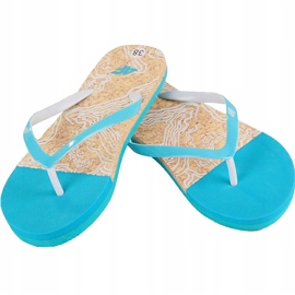 Pantofole da donna 4F H4L19 KLD003 34S azzurro blu 1