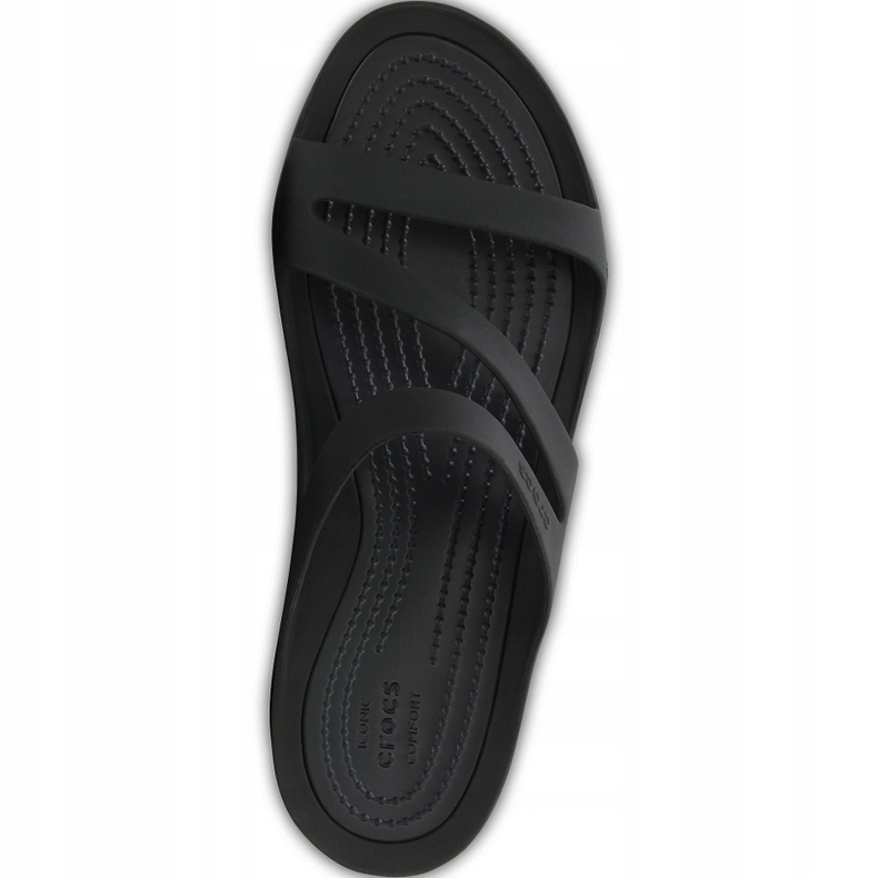 Pantofole da donna Crocs Swiftwater Sandal W nero 203998 060 2