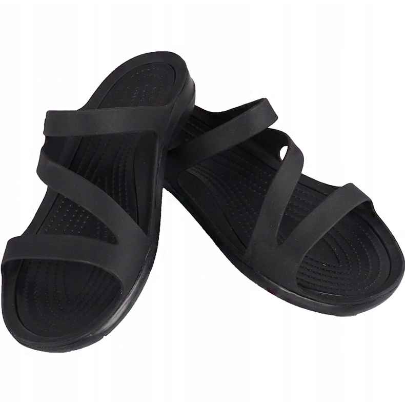 Pantofole da donna Crocs Swiftwater Sandal W nero 203998 060 1