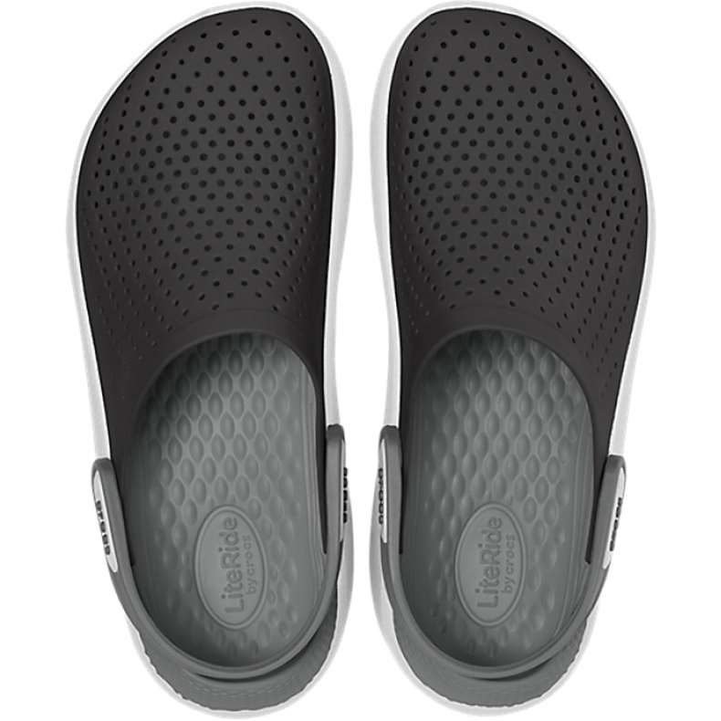 Crocs Literide Clog Sandali Uomo Neri / Grigi 204592 05M nero grigio 1