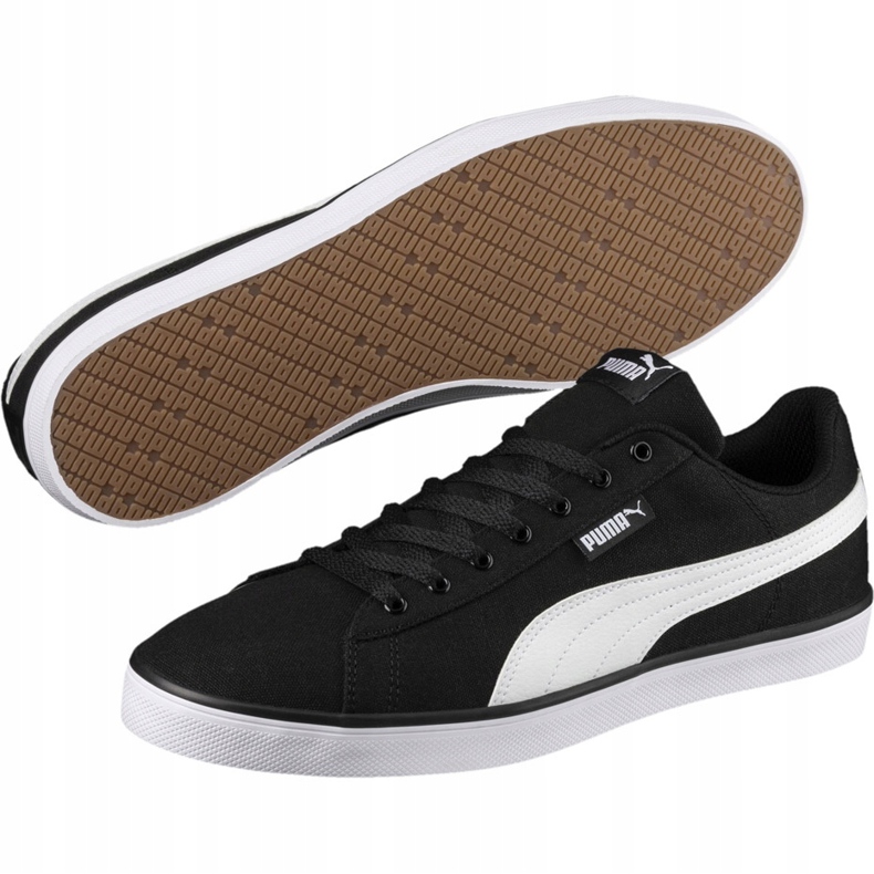 Scarpe da uomo Puma Urban Plus Cv nero 366414 02 bianco 1