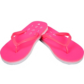 Ciabatte da bambina 4F J4L19 JKLD201 63N corallo neon rosa 1