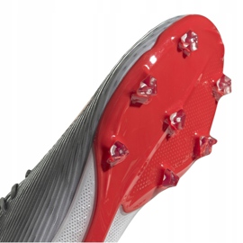 Scarpe da calcio adidas X 19.2 Fg argento F35386 grigio grigio 1