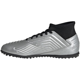 Scarpe da calcio adidas Predator 19.3 Tf Jr argento G25802 multicolore 1