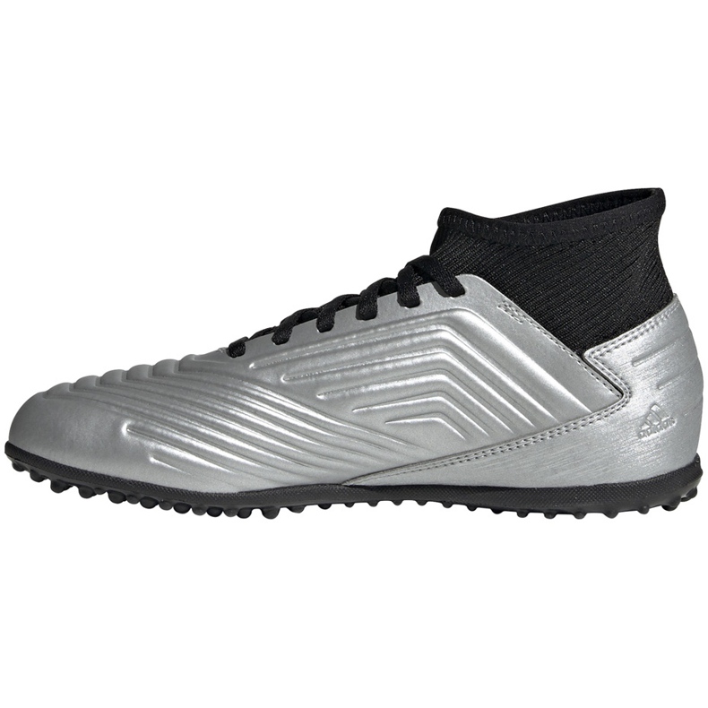 Scarpe da calcio adidas Predator 19.3 Tf Jr argento G25802 multicolore 1