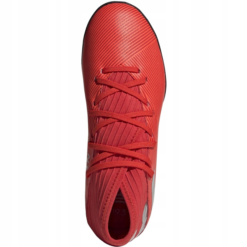 Adidas Nemeziz 19.3 Tf Jr scarpe da calcio rosse F99941 rosso rosso 1