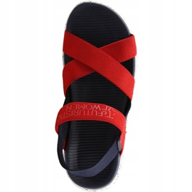 Sandali da donna 4F rosso H4L19 SAD002 62S 1