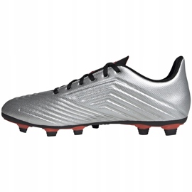 Scarpe da calcio adidas Predator 19.4 FxG argento F35597 d'argento 1