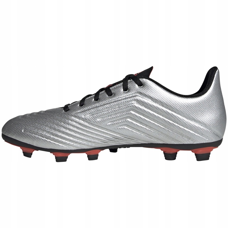Scarpe da calcio adidas Predator 19.4 FxG argento F35597 d'argento 1