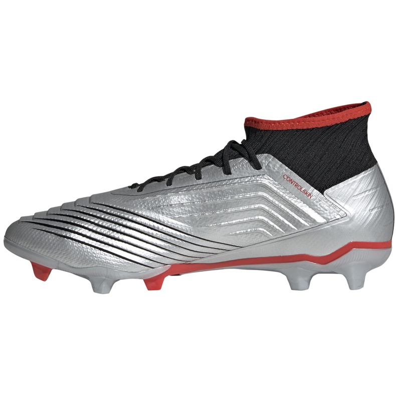 Scarpe da calcio adidas Predator 19.2 Fg argento F35601 grigio grigio 1
