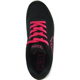Kappa Follow scarpe da donna nere e rosa 242495 1122 nero 1