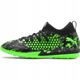Scarpe da calcio Puma Future 19.3 Netfit Tt 105542 03 multicolore verde 1
