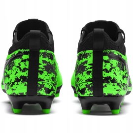 Scarpe da calcio Puma One 19.3 Fg Ag 105486 04 multicolore verde 1