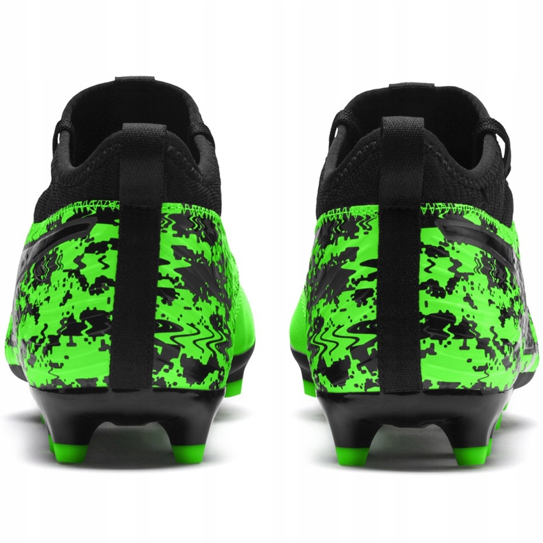 Scarpe da calcio Puma One 19.3 Fg Ag 105486 04 multicolore verde 1