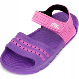 Ciabatte da piscina per bambini Aqua-speed Noli viola rosa col.93 2