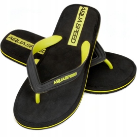 Ciabatte piscina uomo Aqua-speed Faro col. 38 nero 1