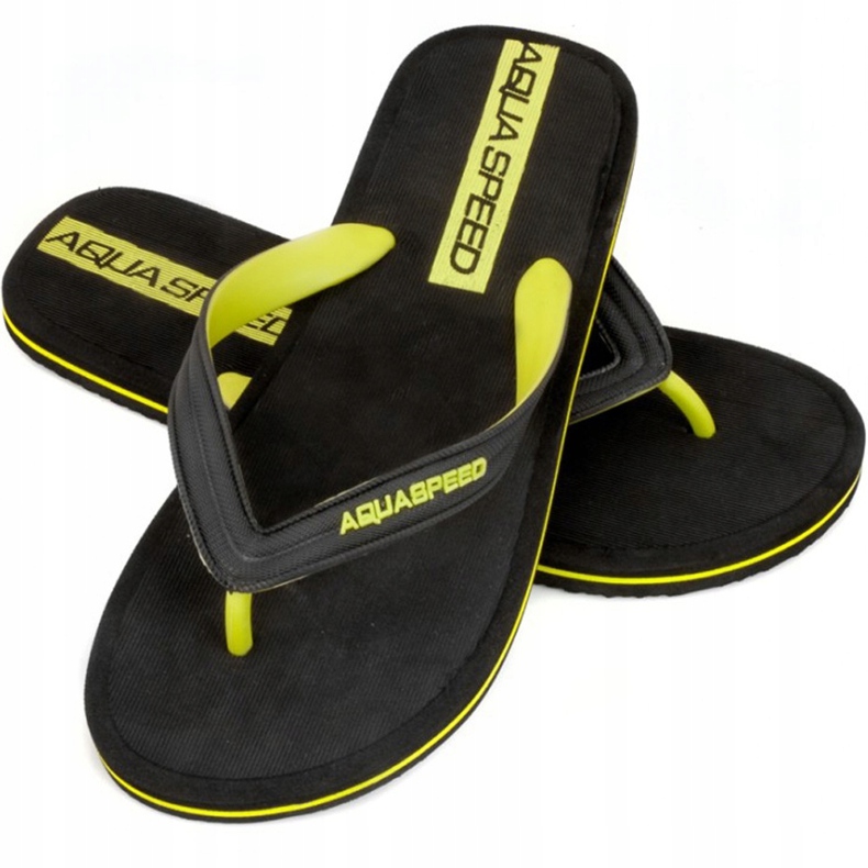 Ciabatte piscina uomo Aqua-speed Faro col. 38 nero 1
