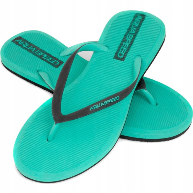 Ciabatte piscina donna Aqua-speed Genoa col.01 blu 1