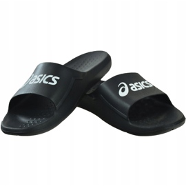 Pantofole da uomo Asics nere AS001 P70NS-9001 nero 1