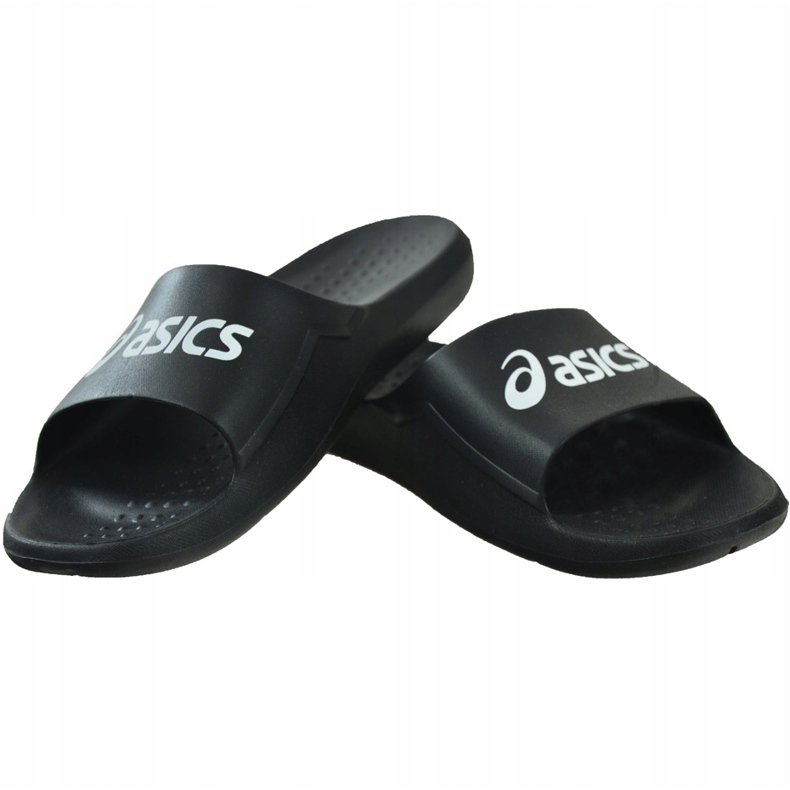 Pantofole da uomo Asics nere AS001 P70NS-9001 nero 1