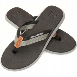 Ciabatte da piscina uomo Aqua-Speed ​​Lagos col 07 nero 1