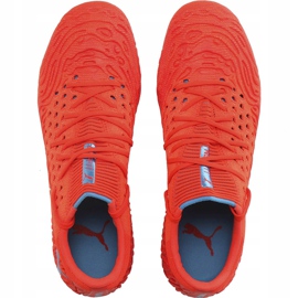 Scarpe da calcio Puma Future 19.1 Netfit Low Fg Ag 105534 01 rosso rosso 1
