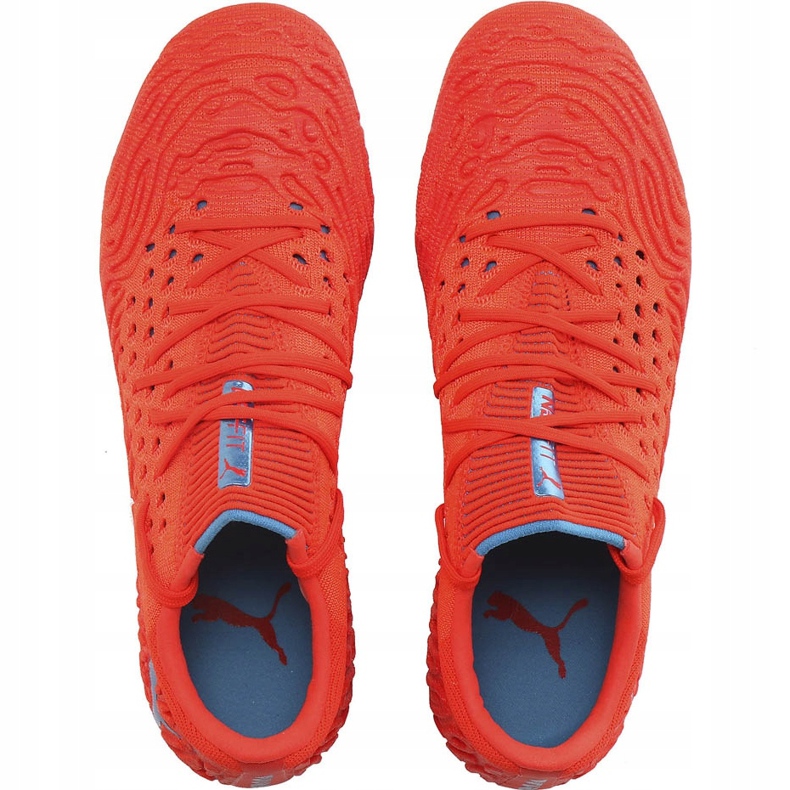 Scarpe da calcio Puma Future 19.1 Netfit Low Fg Ag 105534 01 rosso rosso 1