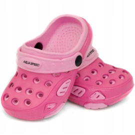 Ciabatte da piscina per bambini Aqua-speed Lido col 03 rosa 1